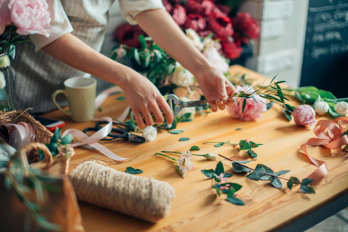 Bloemschikken © shutterstock