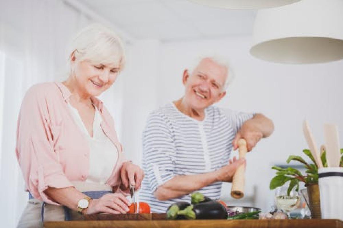 Eet slim voor je gezondheid, ook op oudere leeftijd! © shutterstock